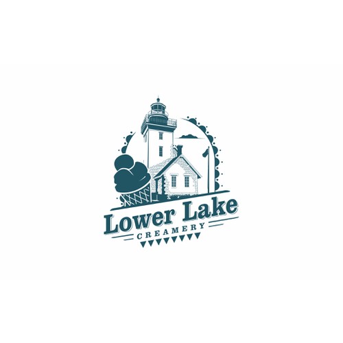 Lower Lake Creamery logo