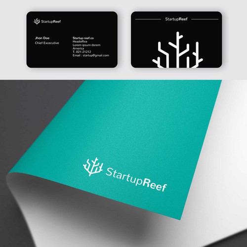 Logo for Startup Incubator "StartupReef"