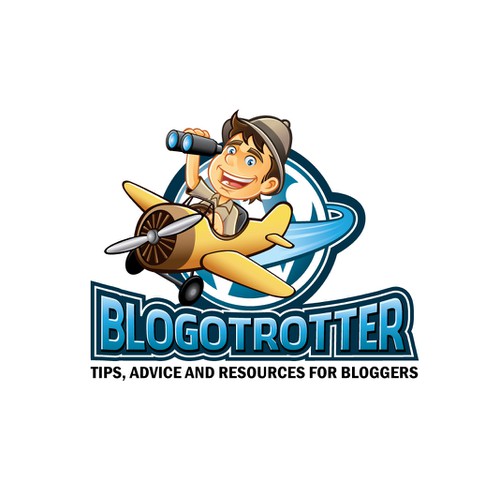 Character Logo for Blogotrotter.com - ***NOW GUARANTEED***