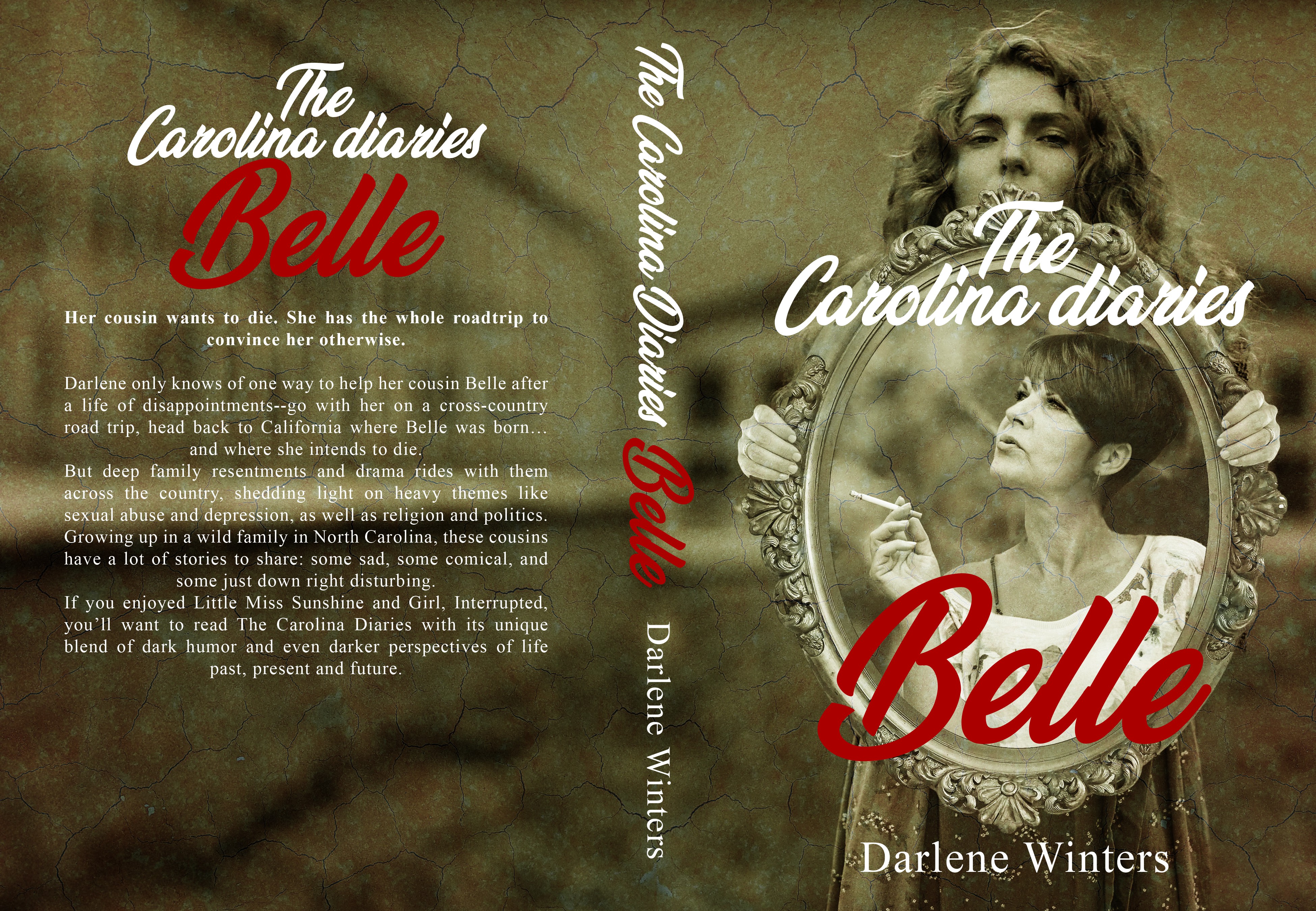 Cover for memoir of a young girl victim of child abuse