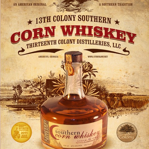 Poster for Thirteenth Colony Distilleries, LLC