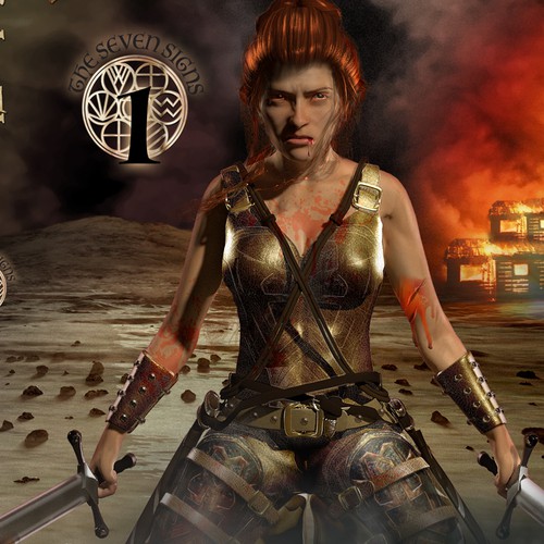 Fantasy warrior woman