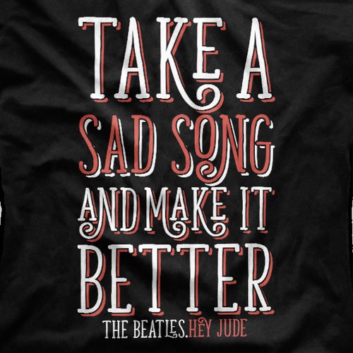 Beatles Song Excerpt T-Shirt