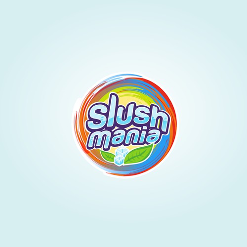 Colorful n Fresh Logo for SlushMania (RunnerUp)