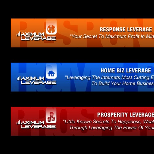 Banner Design - MAXIMUM LEVERAGE