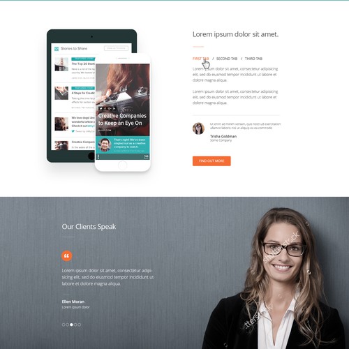 Wordpress Custom Theme Design for Innovative Tech Start-Up