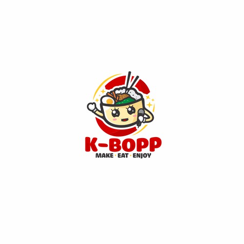  ricebowl mascot design