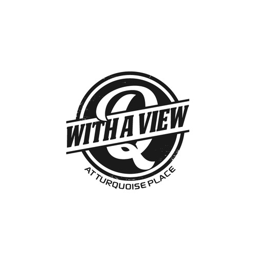 Vintage Logo for Q With A View