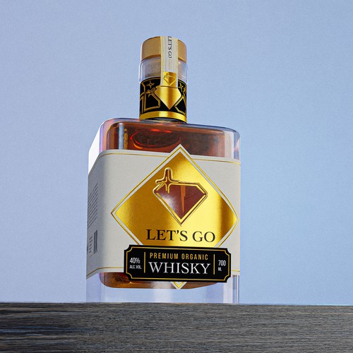 Premium Whisky Label