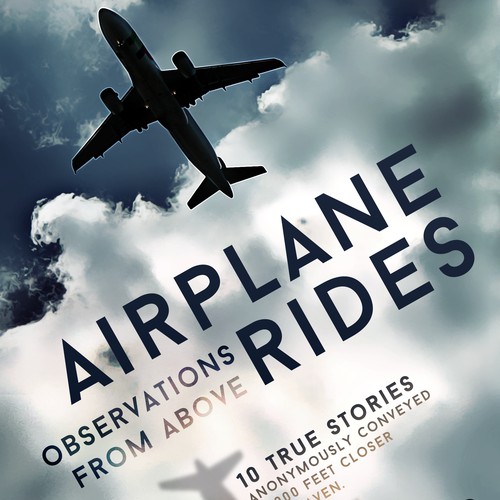 Design E Book cover for Airplane Rides - Observations From Above