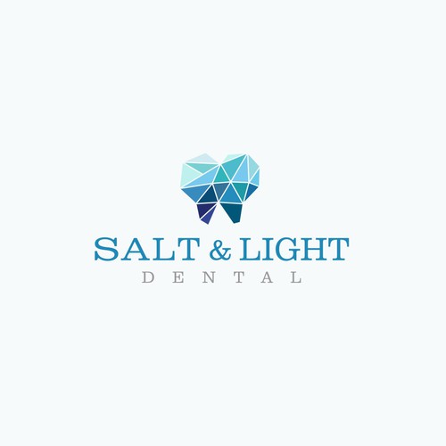Salt light dental tooth crystal