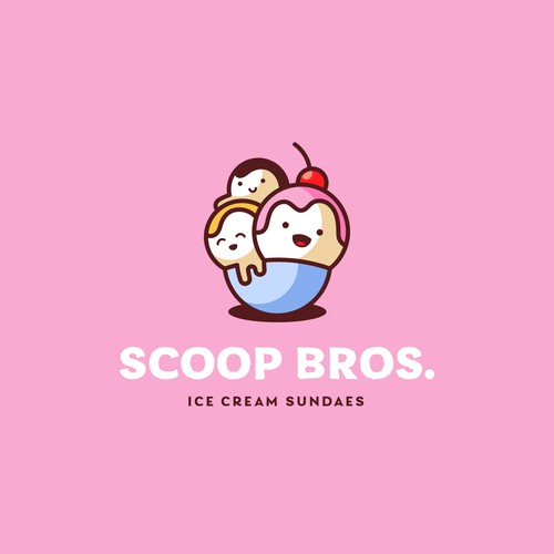 Ice Cream Shop Logo
