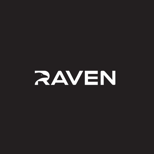 Wordmark logo for 'RAVEN'