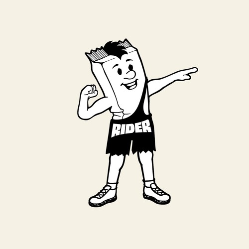 protein bar mascot