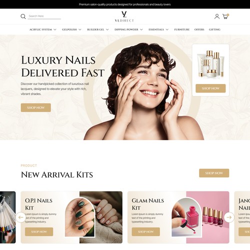 VL Direct Website Redesign