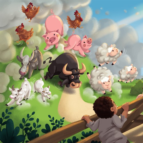 Children's book illustration