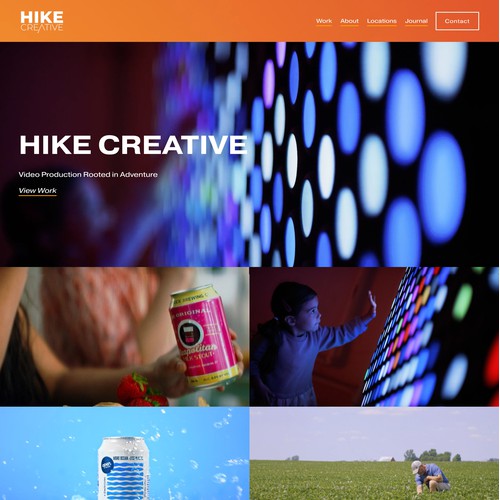 Custom Website Design for Chicago Based Production Company