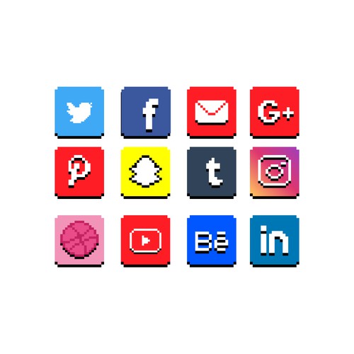 Pixel Art Icons 