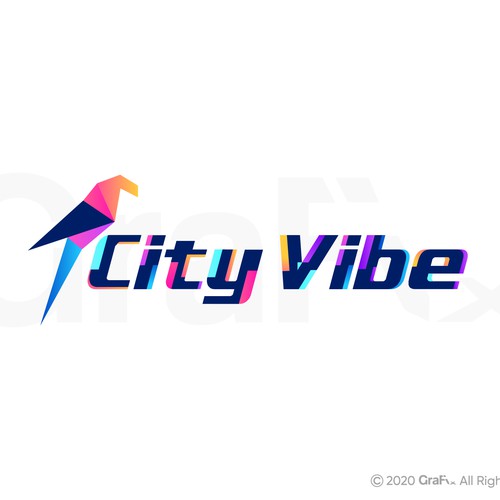 City vibe logo.