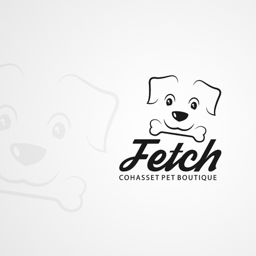 FETCH US A DOG LOGO