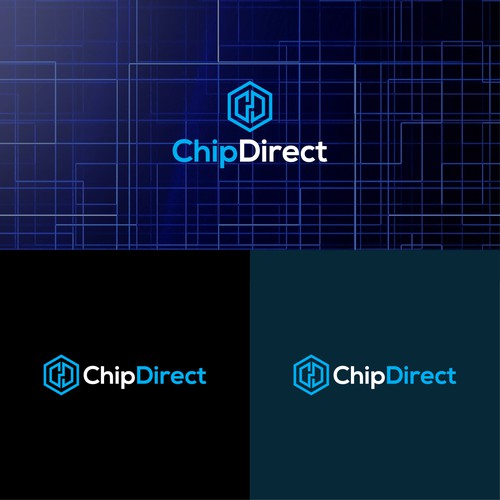 logo concept for an electronic component marketplace