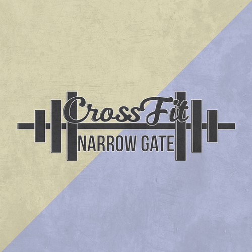 Masculine logo for CrossFit Gym
