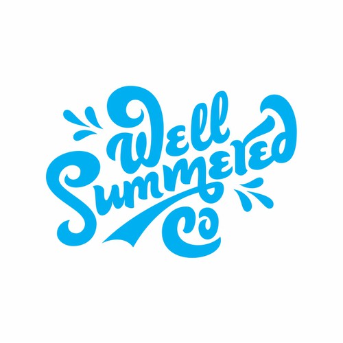 A fun, summer time logo for people who live the summer beach life style to the fullest