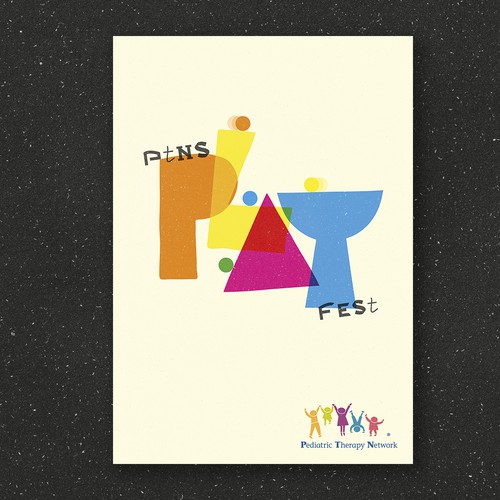 Playful but stylish poster 