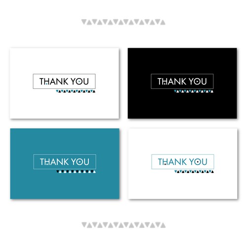 Thank you card