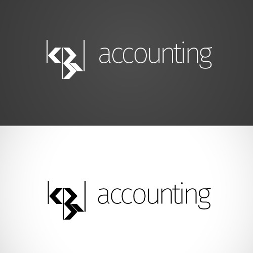 Create a unique logo with negative spaces for accounting firm servicing nonprofits.