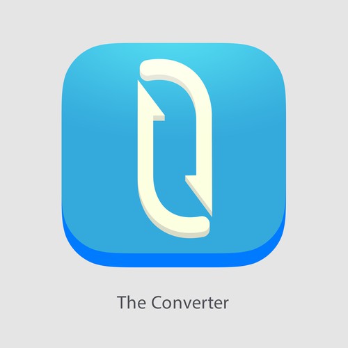 iOS7 App icon design for Unit Conveter