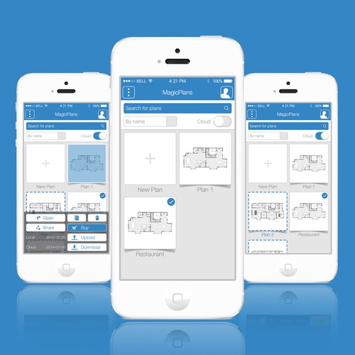 Redesign the award winning MagicPlan application. Already 5 million users!