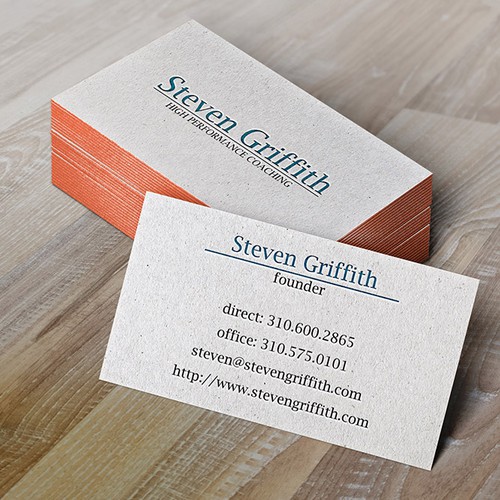 The world class celebrity coach/TV personality/speaker needs the worldclass inspiring luxury logo and business cards!