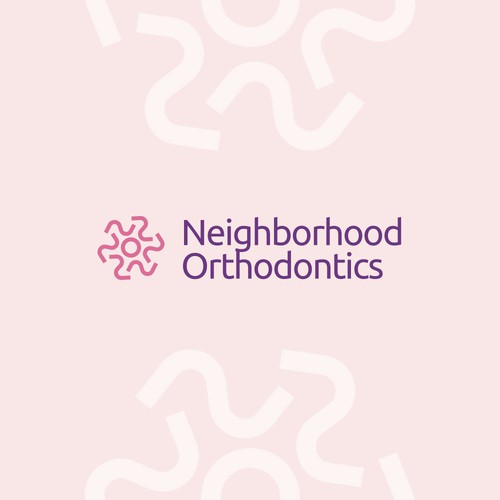 Clean logo identity for a upcoming orthodontics 