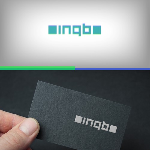 Logo for inqb, a blockchain incubator company