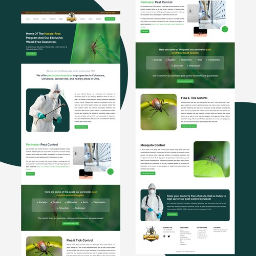 Paste Control Website Design