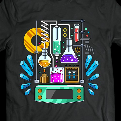 Science T-shirt Design