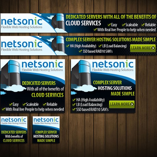 New banner ad wanted for Netsonic
