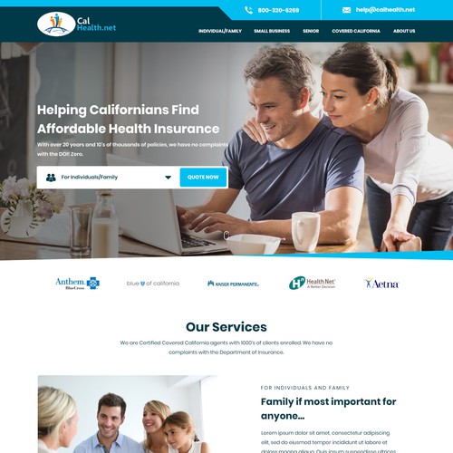 Health Insurance Website