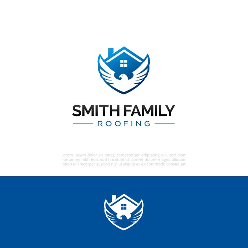Logo for Smith Family Roofing