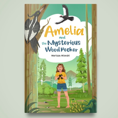 Amelia and the mysterious woodpecker