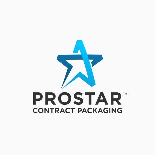 Modern, Hip, Stylish, Bold, Smart logo for packaging company "Prostar"