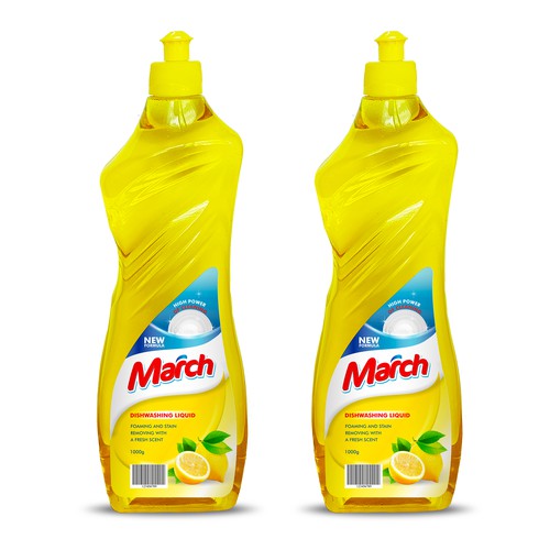 March Dishwashing Label March