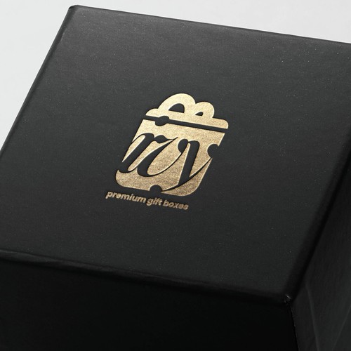 IVY premium gift boxes logo design