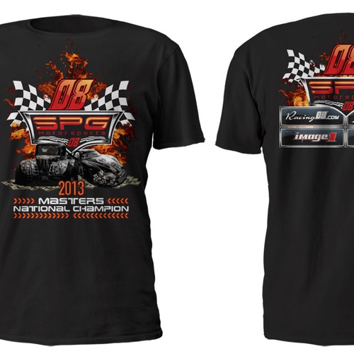 EDGY Motorsports/Racing T-Shirt Design