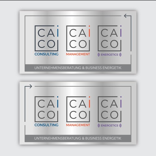 CAICO beyond consulting - company plate