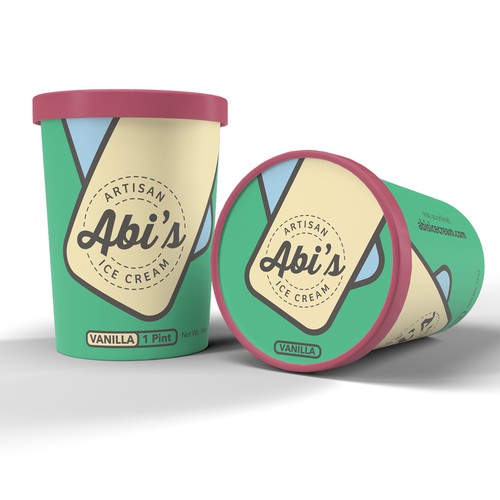 Ice Cream Pint Packaging