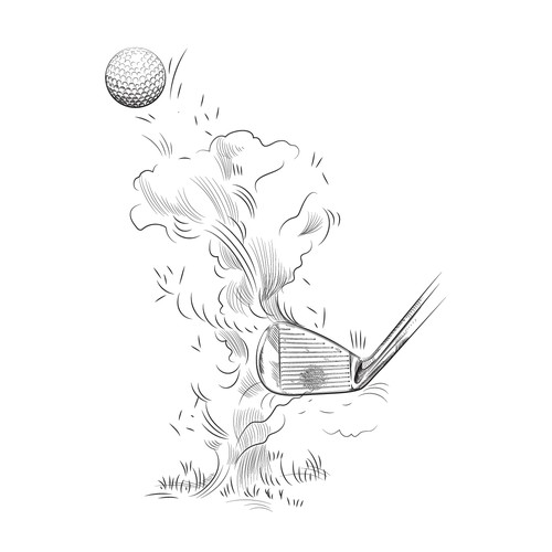Golf illustration