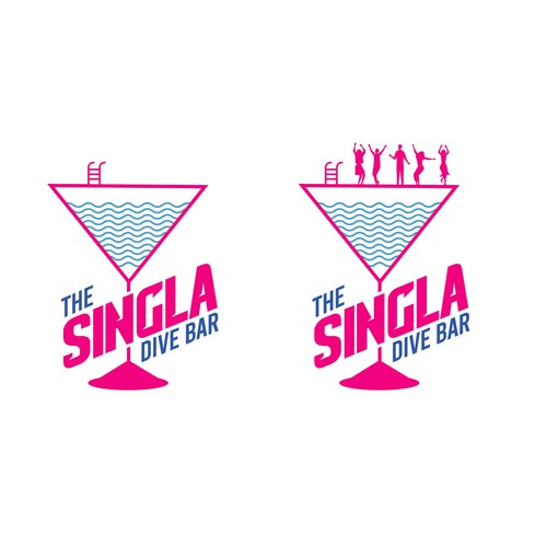 logo for the singla dive bar