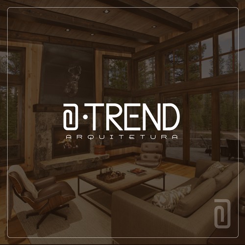 Logotipo e identidade visual para A-trend